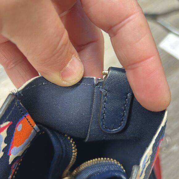 1819 Tory Burch Kerrington square Fiori print tote bag - Picture 10 of 13